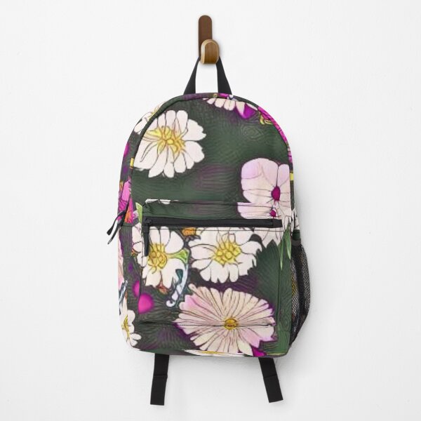 Item preview, Dark 70's/90's Inspired by Wallpaper Floral Pattern, Flowers and Nature Art designed and sold by UmamibyKristi.