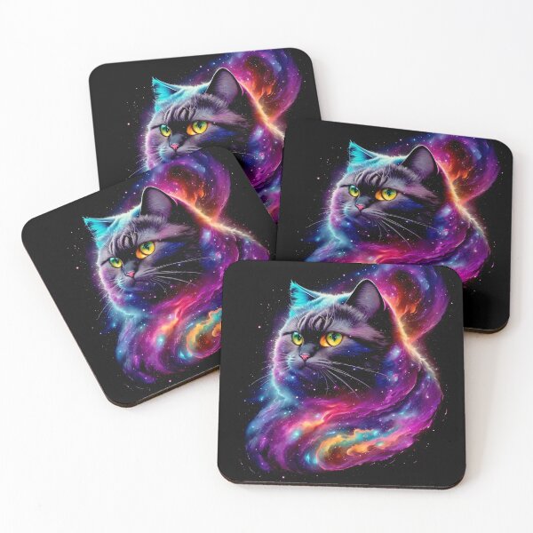Item preview, Chonky Cat Nebulosa Galaxy - Whimsical Artwork for Cat and Space Enthusiasts designed and sold by cocomikozza.