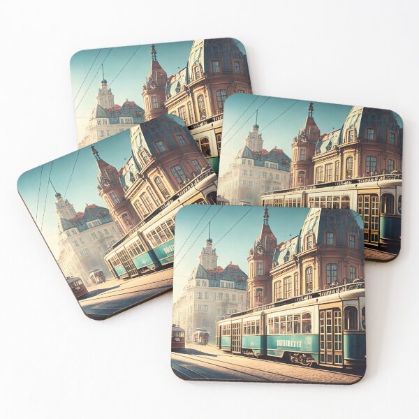 Item preview, Old tram with a retro look designed and sold by Pflugart.