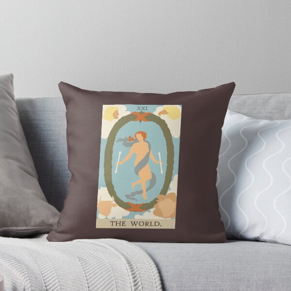 Item preview, The World Tarot Card designed and sold by wisemagpie.