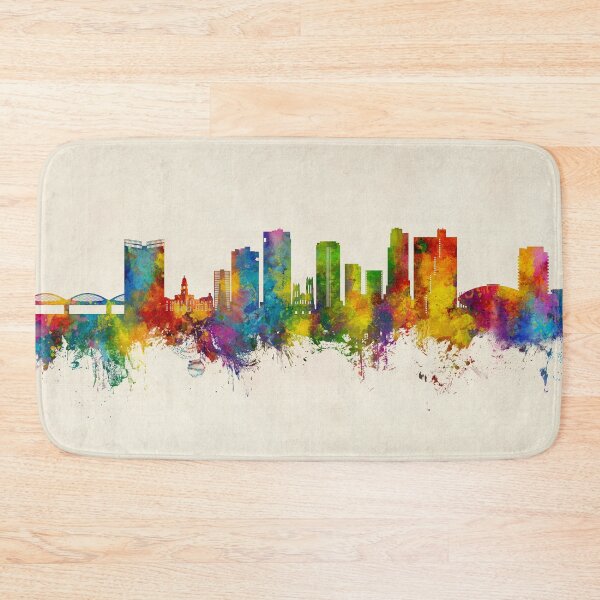 Item preview, Fort Worth Texas Skyline designed and sold by ArtPrints.