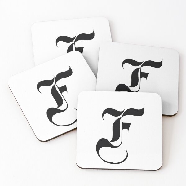 Item preview, LETTER F GOTHIC STYLE designed and sold by buffi13.