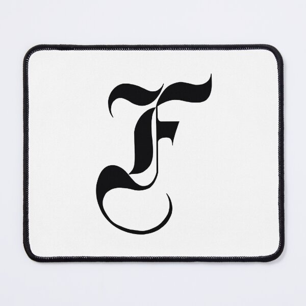 Item preview, LETTER F GOTHIC STYLE designed and sold by buffi13.