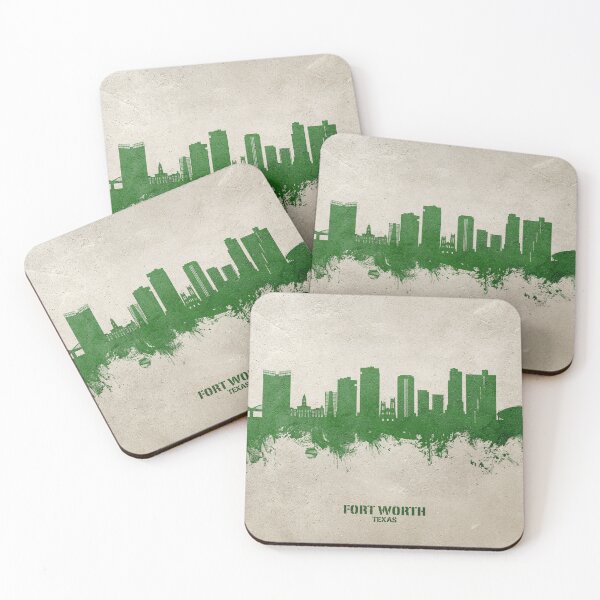 Artikelvorschau, Skyline von Fort Worth, Texas entworfen und verkauft von ArtPrints.