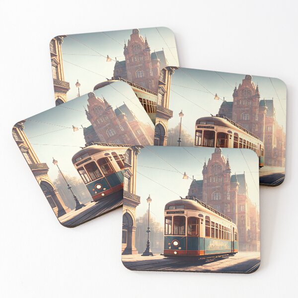 Item preview, Old tram with a retro look designed and sold by Pflugart.