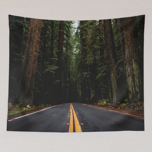 Item preview, In The Beginning - Wanderlust Forest Road designed and sold by artcascadia.