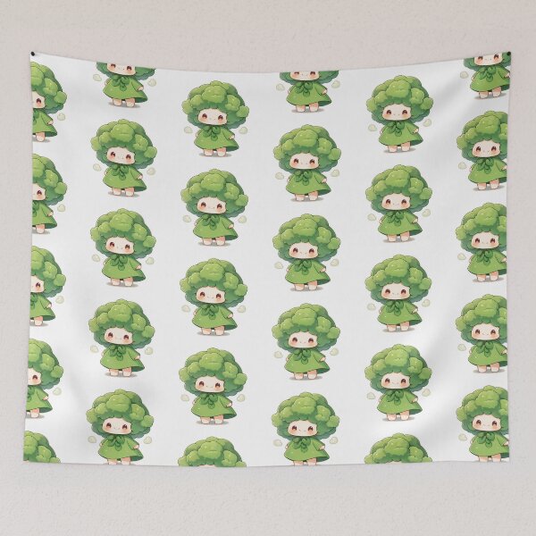 Item preview, Chibi Broccoli  designed and sold by CrittersHub.
