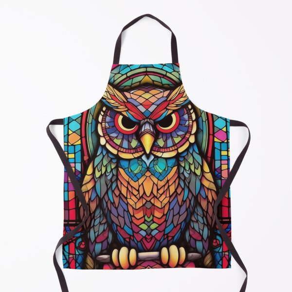 Item preview, Magical Stained Glass Owl Pattern designed and sold by Desfix.