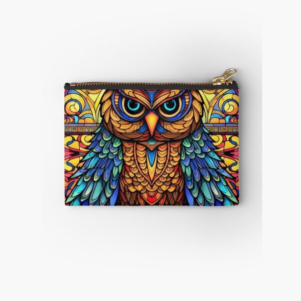 Item preview, Magical Stained Glass Owl Pattern designed and sold by Desfix.