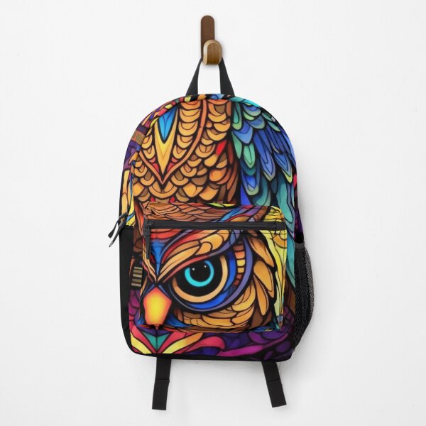 Item preview, Magical Stained Glass Owl Pattern designed and sold by Desfix.