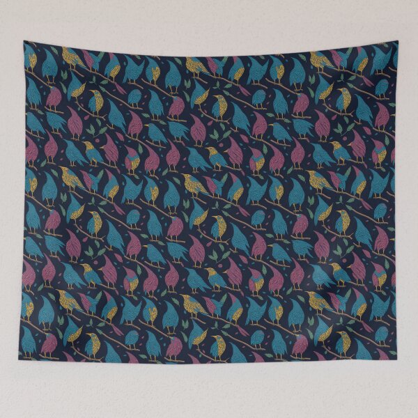 Item preview, Seamless Design Birds Pattern designed and sold by kiyaansh16.