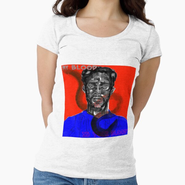 BOYD STEVENS - “My blood is your blood” Fitted Scoop T-Shirt