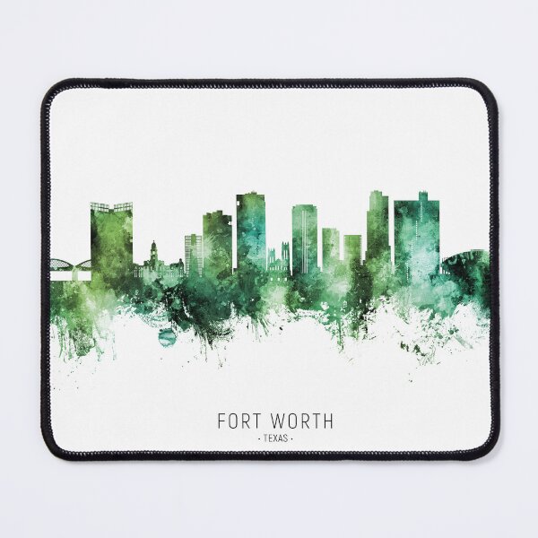 Item preview, Fort Worth Texas Skyline designed and sold by ArtPrints.