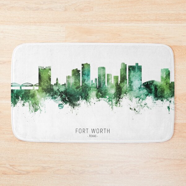 Item preview, Fort Worth Texas Skyline designed and sold by ArtPrints.