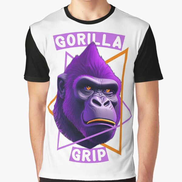 Gorilla Grip: Powerful and Primal Gorilla Face Merch Art Board Print for  Sale by AstroBeastCo