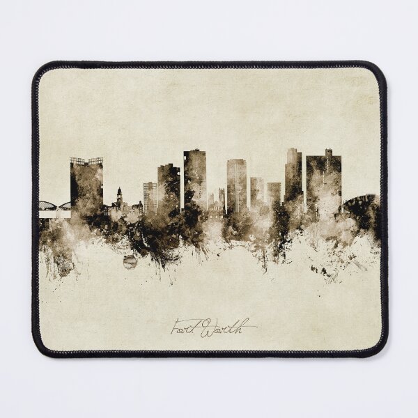 Item preview, Fort Worth Texas Skyline designed and sold by ArtPrints.