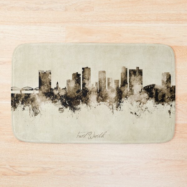 Item preview, Fort Worth Texas Skyline designed and sold by ArtPrints.