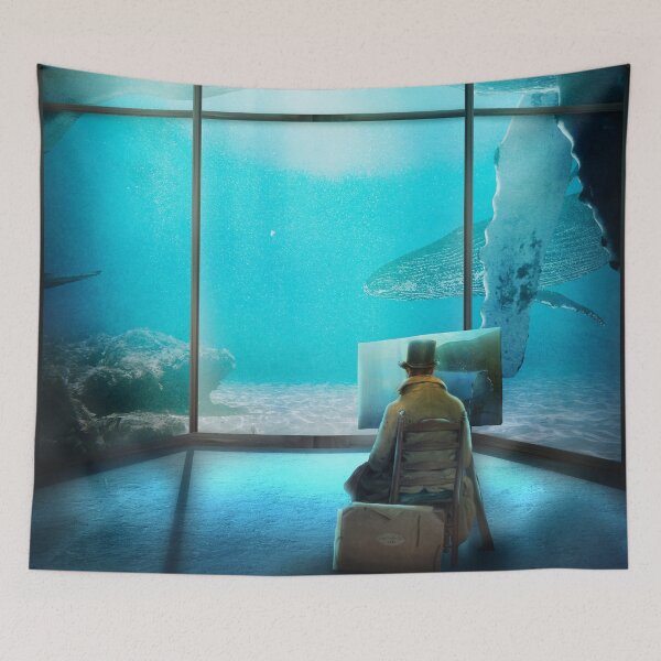 Item preview, Deep Blue Canvas designed and sold by DVerissimo.