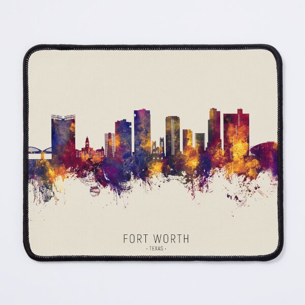 Item preview, Fort Worth Texas Skyline designed and sold by ArtPrints.