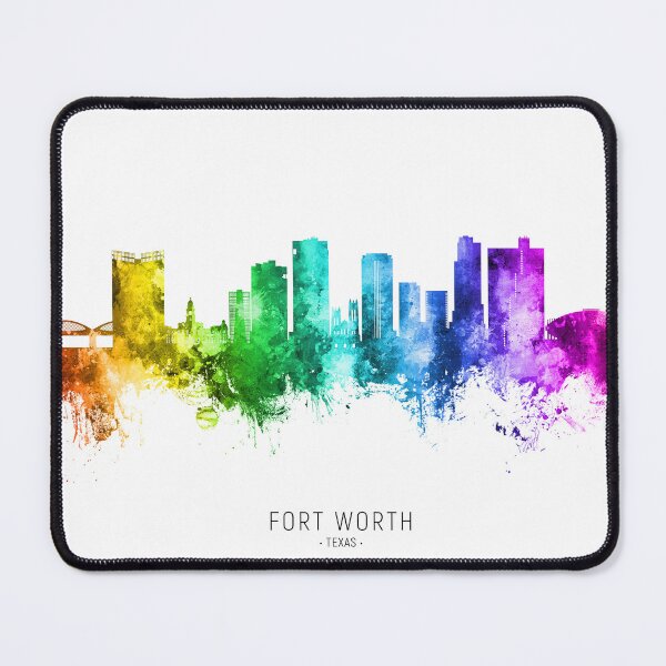 Item preview, Fort Worth Texas Skyline designed and sold by ArtPrints.