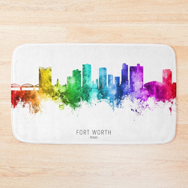 Item preview, Fort Worth Texas Skyline designed and sold by ArtPrints.