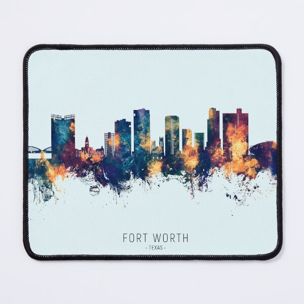 Item preview, Fort Worth Texas Skyline designed and sold by ArtPrints.