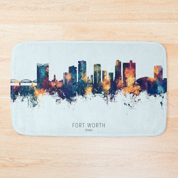 Item preview, Fort Worth Texas Skyline designed and sold by ArtPrints.