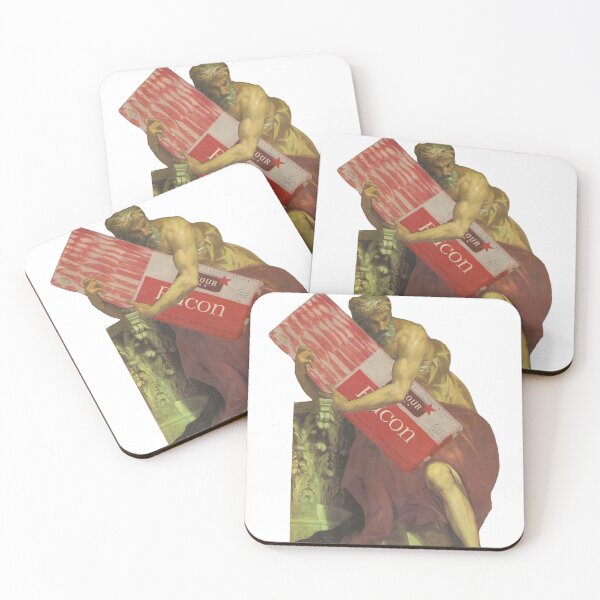 Item preview, Because Bacon (Shaped) designed and sold by Aprilinpaper.