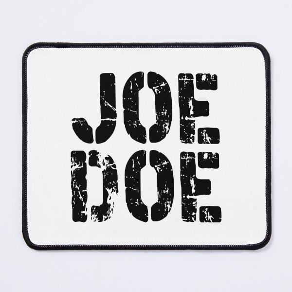 Item preview, joe doe designed and sold by ramwebroom.