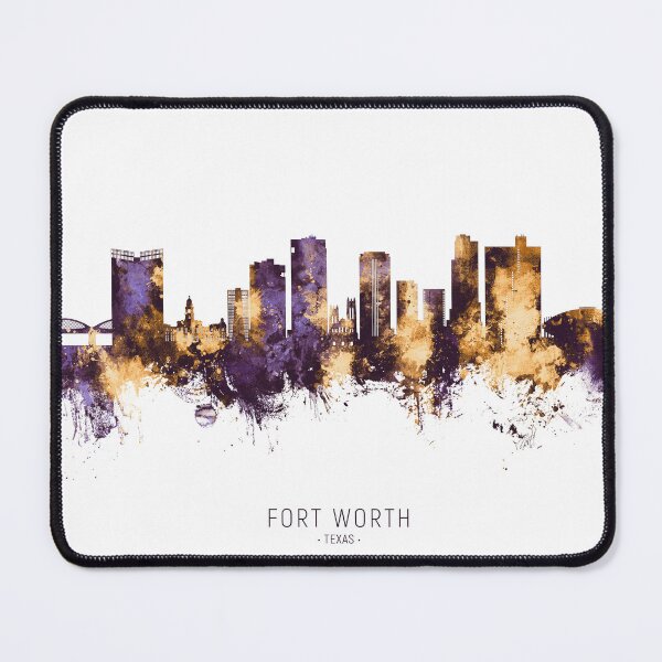 Item preview, Fort Worth Texas Skyline designed and sold by ArtPrints.