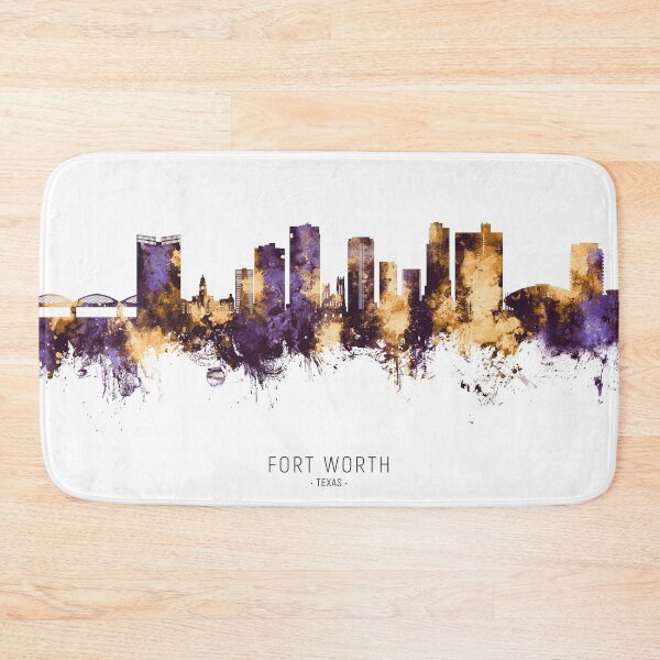 Item preview, Fort Worth Texas Skyline designed and sold by ArtPrints.