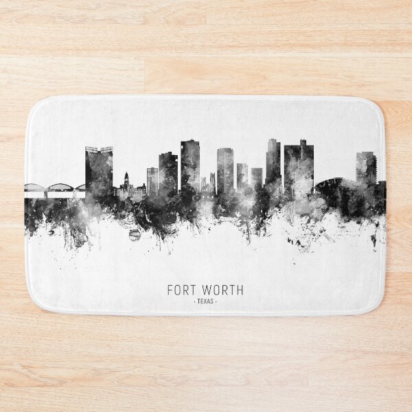 Item preview, Fort Worth Texas Skyline designed and sold by ArtPrints.