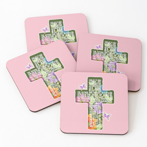 Item preview, Floral Names of Jesus Cross designed and sold by Alondra.