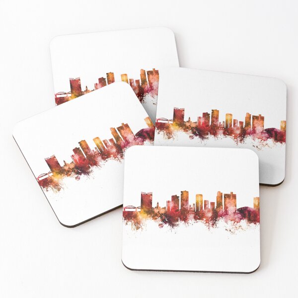 Artikelvorschau, Skyline von Fort Worth, Texas entworfen und verkauft von ArtPrints.