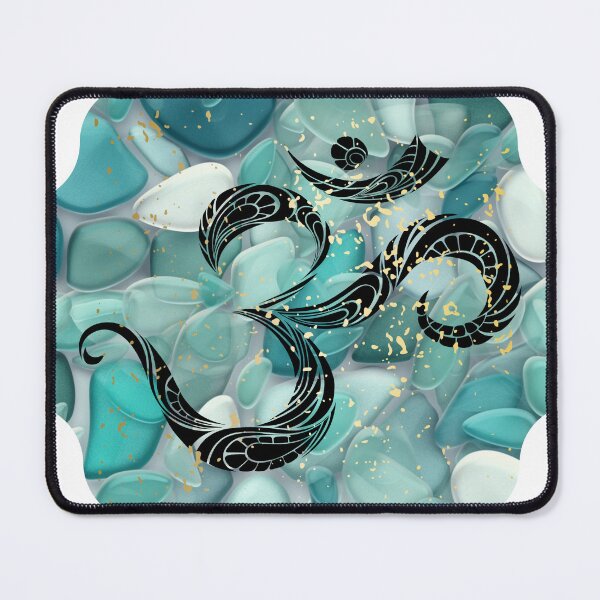 Item preview, Om with Seaglass designed and sold by Bm0n3y88.