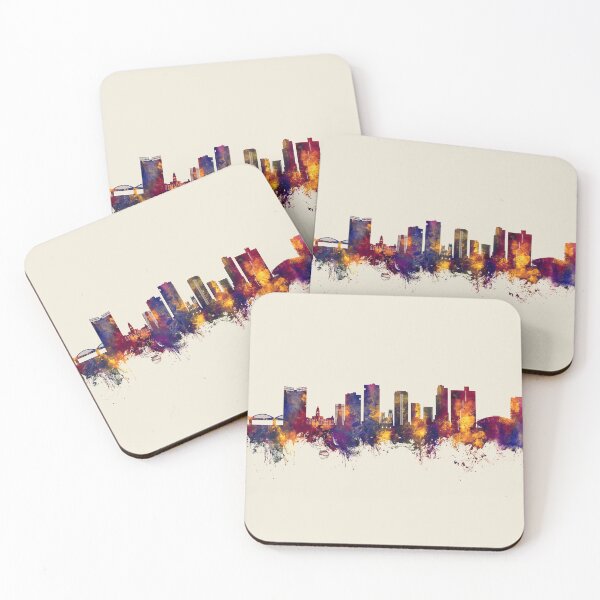 Artikelvorschau, Skyline von Fort Worth, Texas entworfen und verkauft von ArtPrints.
