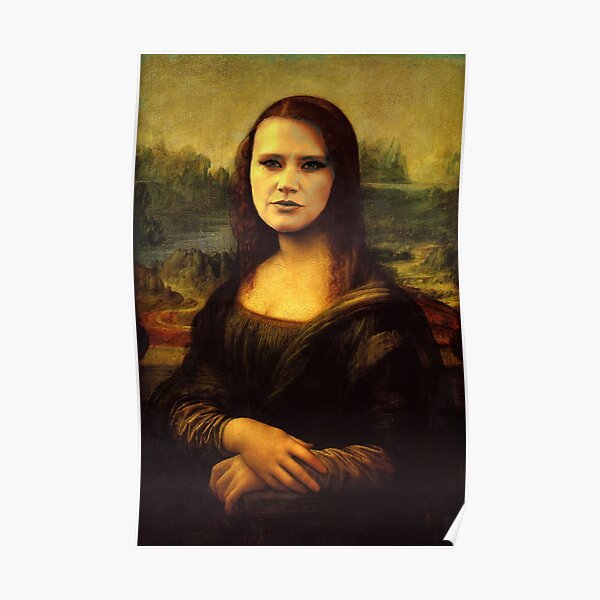 Kate McKinnon Mona Lisa Poster