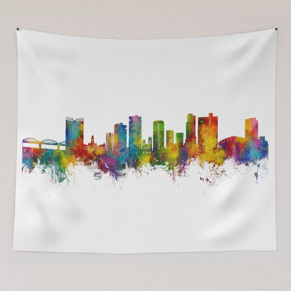 Item preview, Fort Worth Texas Skyline designed and sold by ArtPrints.