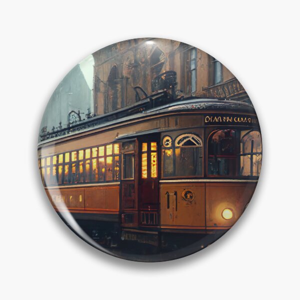 Item preview, Old tram with a retro look designed and sold by Pflugart.