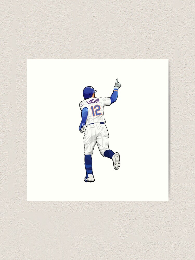 Francisco Lindor Art Print