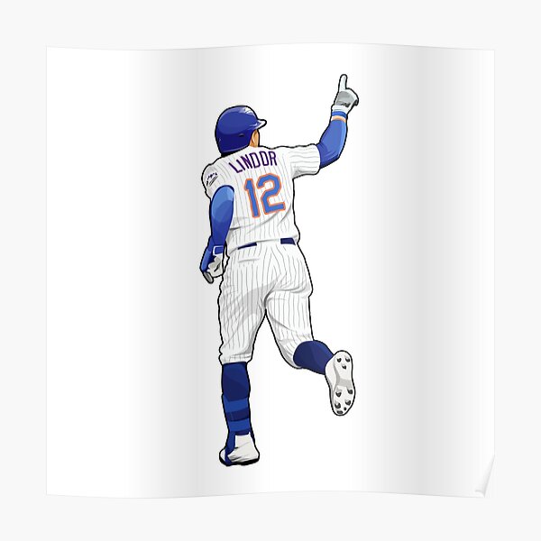 MLB New York Mets - Francisco Lindor 22 Wall Poster, 22.375 x 34 