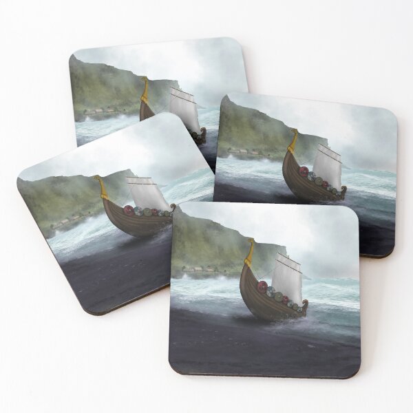Item preview, Norse Seascape designed and sold by Kacharava-Art.
