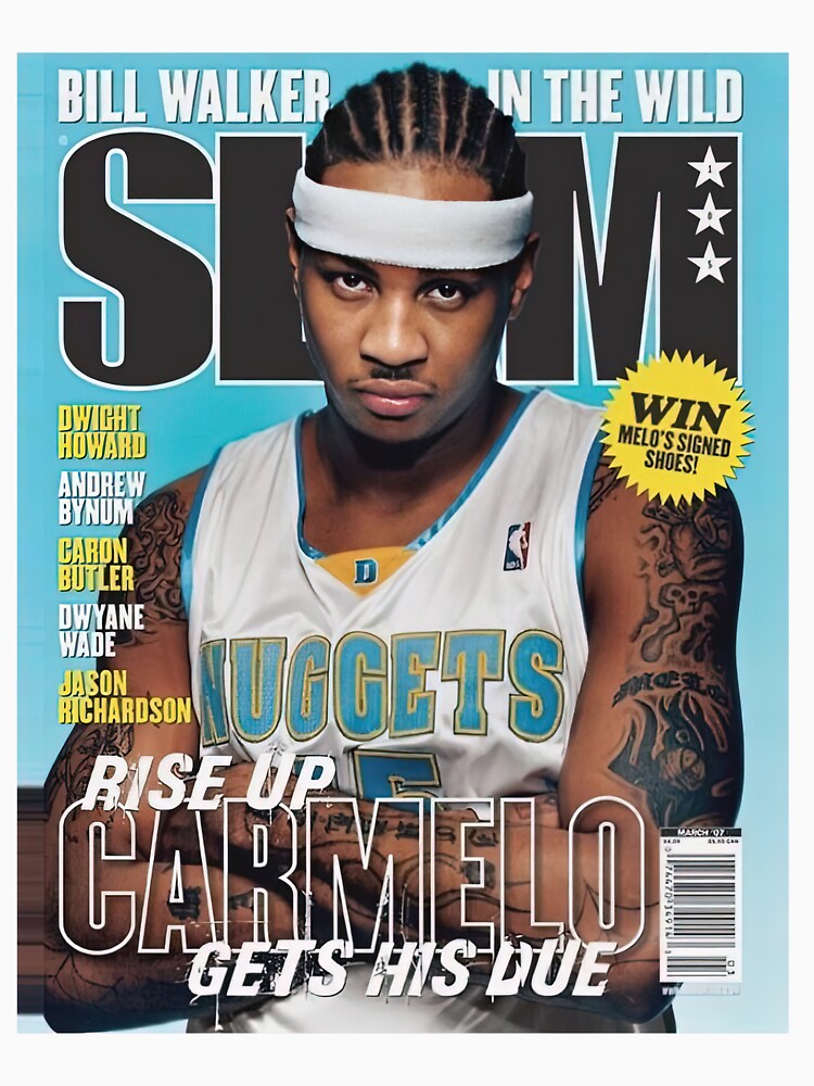 Carmelo anthony store slam magazine shirt