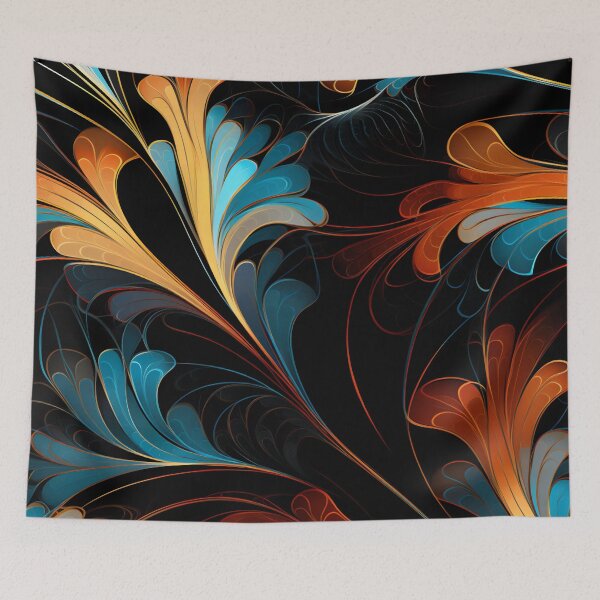 Item preview, Fractal Liquid Flow designed and sold by raviolli000.
