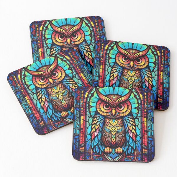 Item preview, Copy of Magical Stained Glass Owl Pattern designed and sold by Desfix.