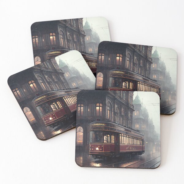 Item preview, Old tram with a retro look designed and sold by Pflugart.