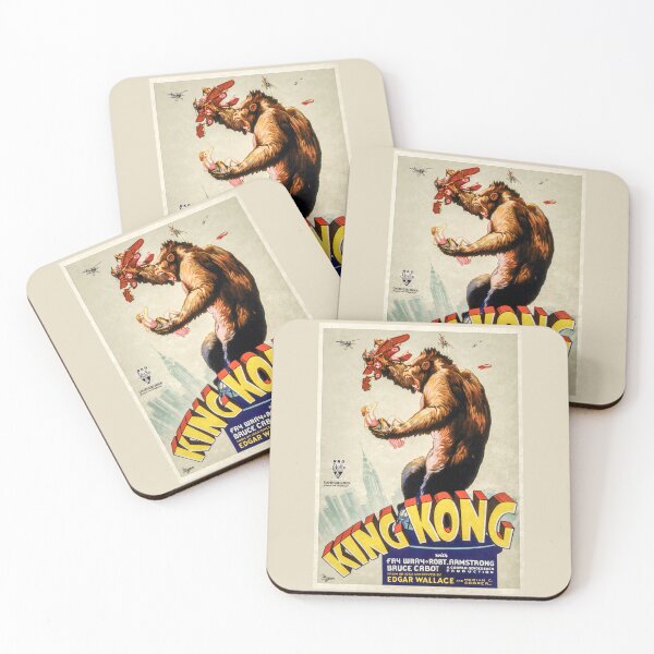 Item preview, King Kong 1933 Movie Poster: Vintage Adventure Art Print of the Legendary Beast designed and sold by PosterForever.
