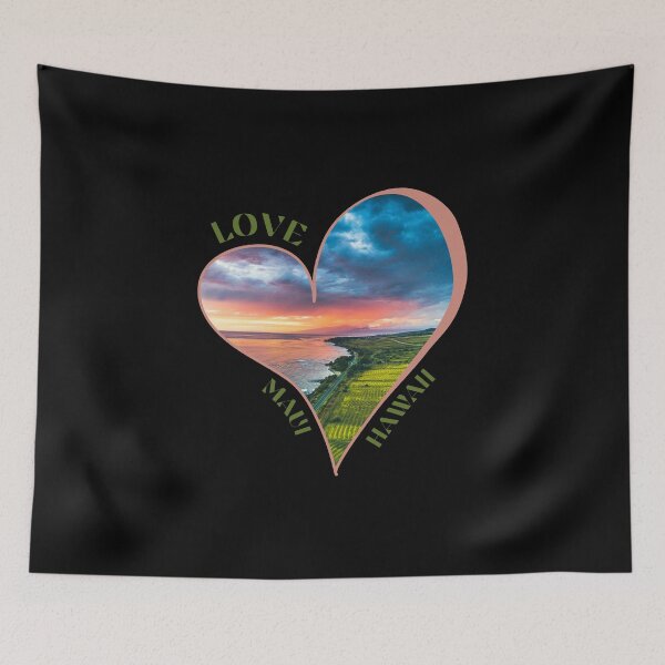 Item preview, Love Maui Hawaii designed and sold by Miki  Design.