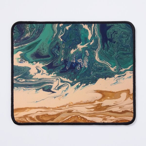Item preview, BEACHY PAINT POUR designed and sold by BridgetBresser.