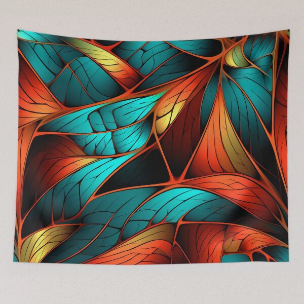 Item preview, Fractal Abstract Leaves designed and sold by raviolli000.